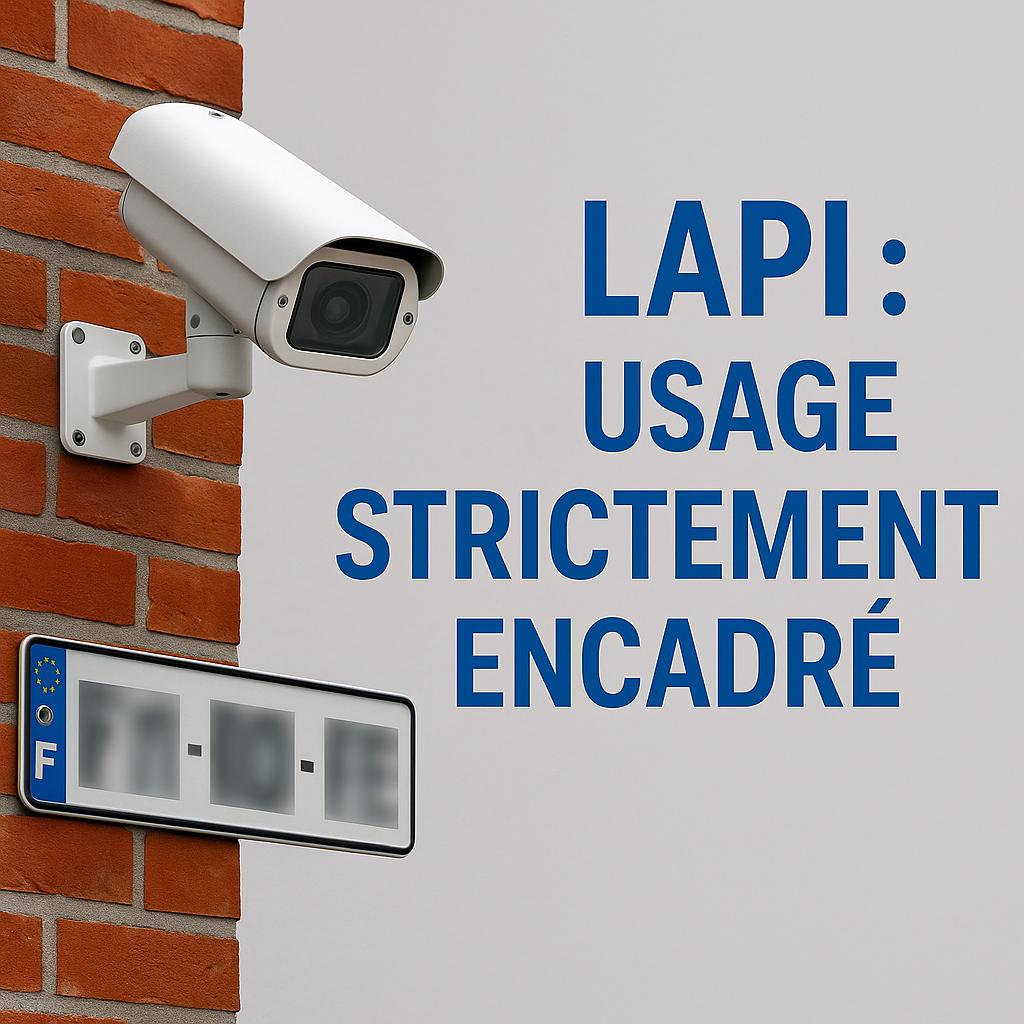 LAPI usage réglementé