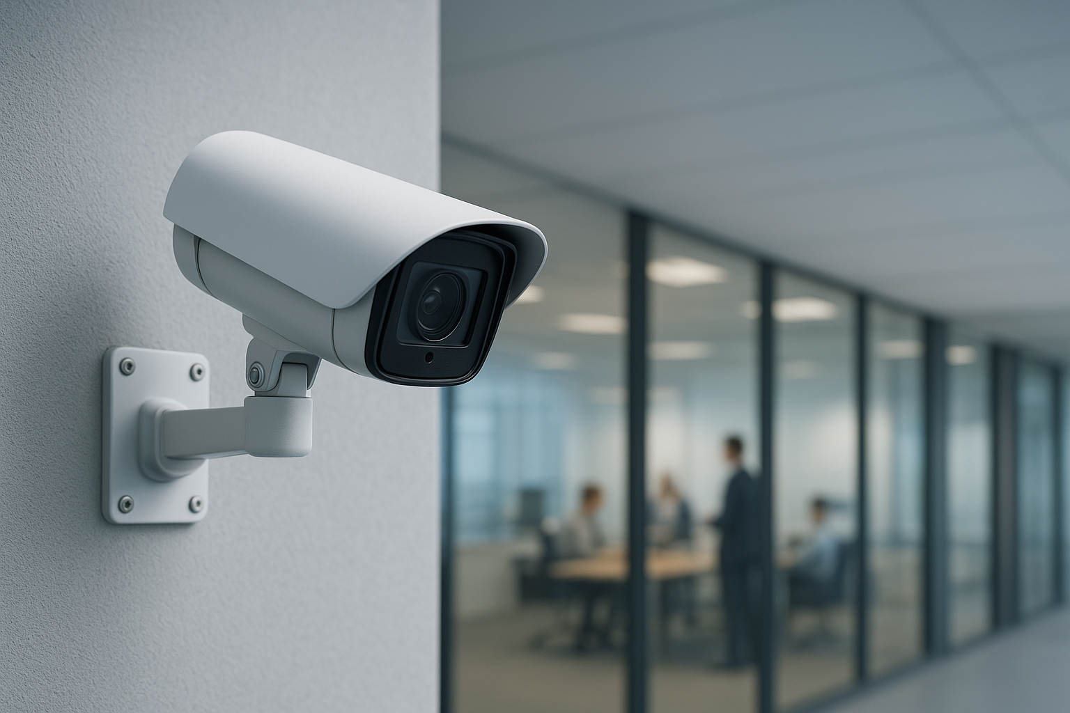Caméras de surveillance en entreprise
