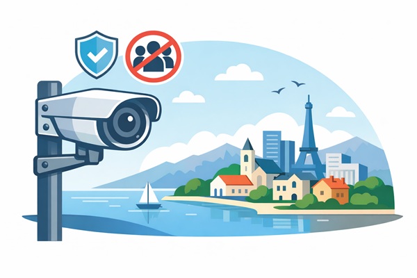 Webcam touristique et respect de la vie privée