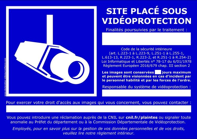 AIPD vidéoprotection